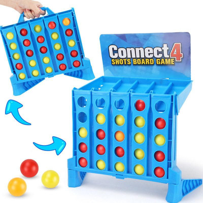 Настільна інтерактивна гра Ummi 22013 Connect 4 Shots Board Game Blue Настільна інтерактивна гра Ummi 22013 Connect 4 Shots Board Game Blue