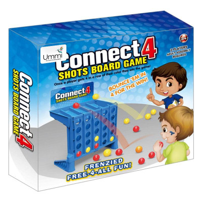 Настільна інтерактивна гра Ummi 22013 Connect 4 Shots Board Game Blue Настільна інтерактивна гра Ummi 22013 Connect 4 Shots Board Game Blue
