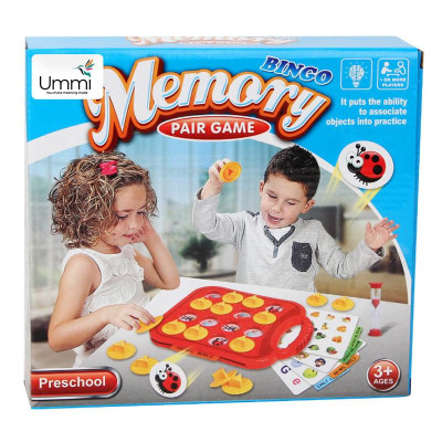Настільна інтерактивна гра Ummi 22001 Memory Pair Game Red Настільна інтерактивна гра Ummi 22001 Memory Pair Game Red