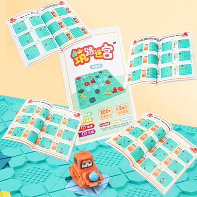 Настільна інтерактивна гра Ummi BS805 Logical Road Builder Green