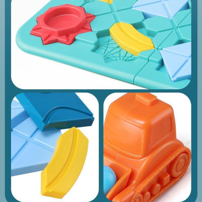 Настільна інтерактивна гра Ummi BS805 Logical Road Builder Green