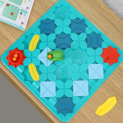 Настільна інтерактивна гра Ummi BS779 Logical Road Builder (Mini) Green