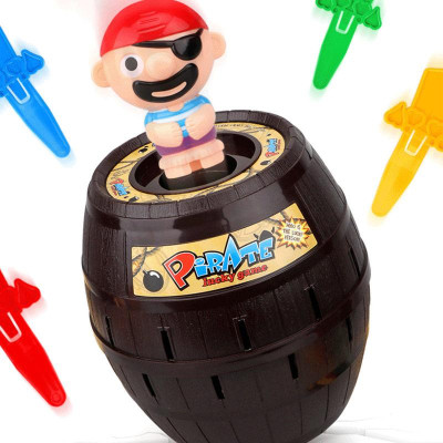 Настільна інтерактивна гра Ummi 669-1 Pirate Lucky Game (зі звуковым эффектом) Black