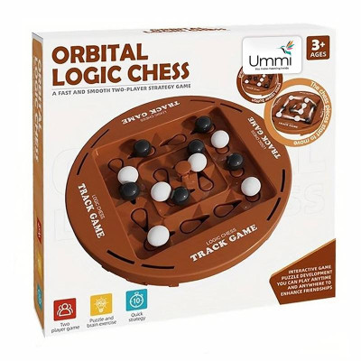 Настільна інтерактивна гра Ummi ME-155 Orbital Logic Chess Brown