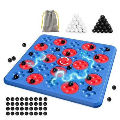 Настільна інтерактивна гра Ummi ME-194 Magnetic Chess Game 5 in a Row Blue