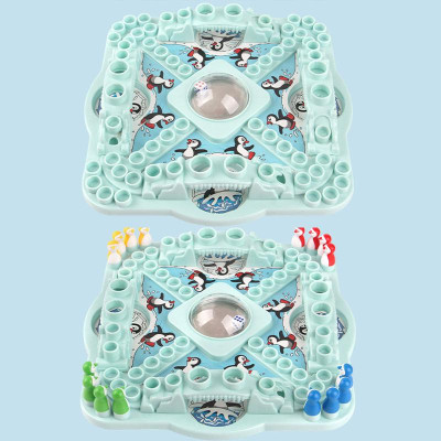 Настільна інтерактивна гра Ummi 707-36 Pop N Drop Penguins Game Blue