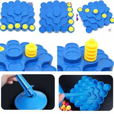 Настільна інтерактивна гра Ummi 707-30 Topple Tower Game Blue