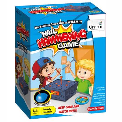 Настільна інтерактивна гра Ummi 707-88 Nail Hammering Game Blue