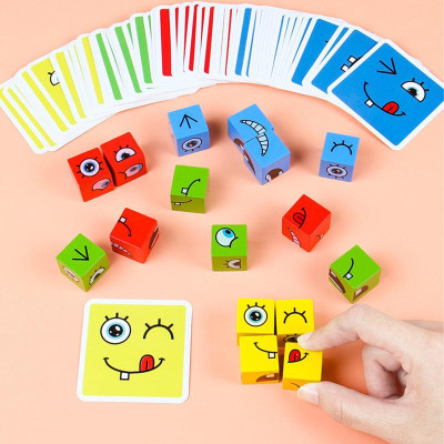 Настільна інтерактивна гра Ummi Face Change Rubik's Cube White