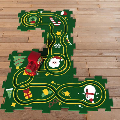 Розвиваюча іграшка-пазл SHT XDL588-19 Merry Christmas (13pcs) Green Розвиваюча іграшка-пазл SHT XDL588-19 Merry Christmas (13pcs) Green