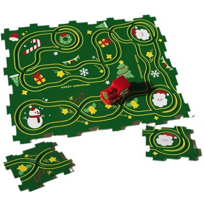 Розвиваюча іграшка-пазл SHT XDL588-19 Merry Christmas (13pcs) Green Розвиваюча іграшка-пазл SHT XDL588-19 Merry Christmas (13pcs) Green