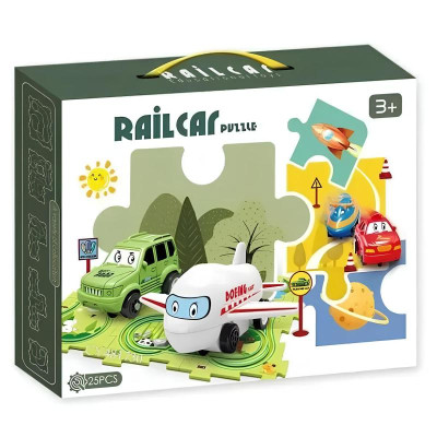 Розвиваюча іграшка-пазл SHT 1103A Dinosaur Park (25pcs) Yellow Розвиваюча іграшка-пазл SHT 1103A Dinosaur Park (25pcs) Yellow