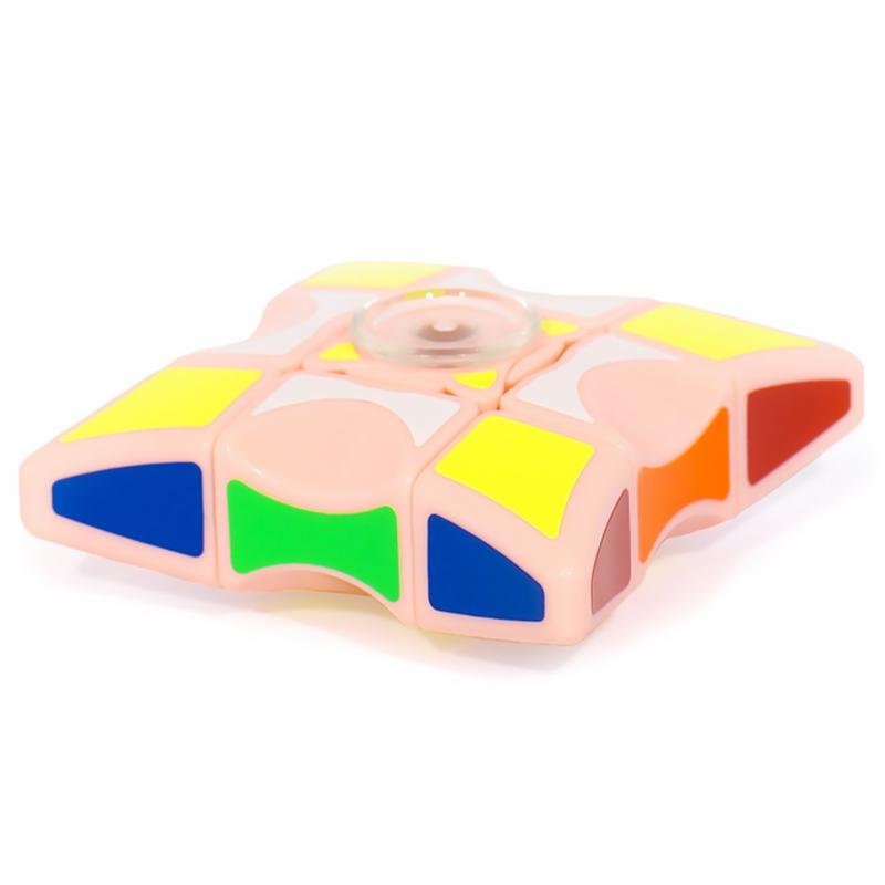 Дитяча інтерактивна головоломка Rubik's Cube Fingertips Spinner Water Blue