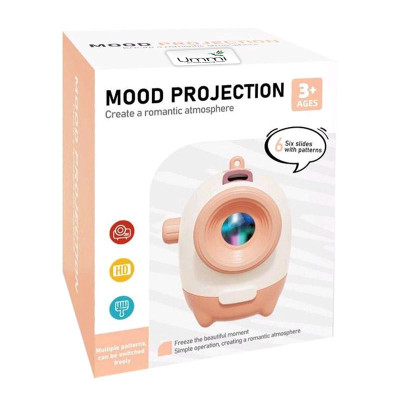 Дитячий проектор-світильник ME-236 Mood Pink / White