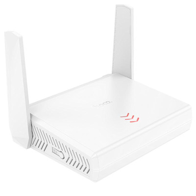 Маршрутизатор (роутер) Hoco HI36 WiFi4 300Mbs White
