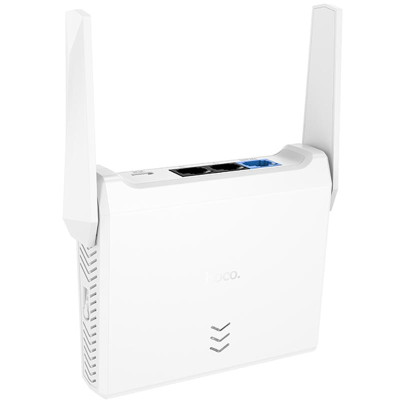Маршрутизатор (роутер) Hoco HI36 WiFi4 300Mbs White