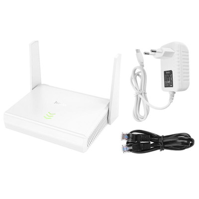 Маршрутизатор (роутер) Hoco HI36 WiFi4 300Mbs White