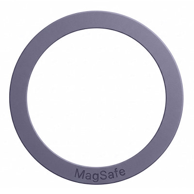 Металлическое кільце Silicone Magnetic Lavender Grey