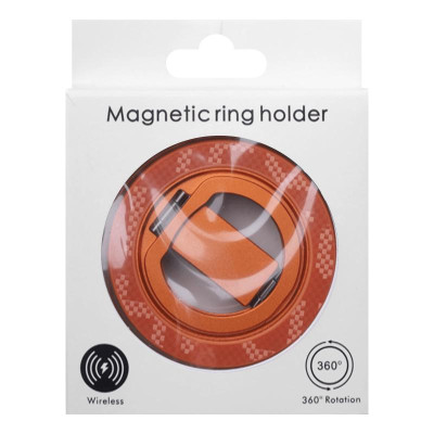 Магнітне кільце-тримач MagSafe Multi-Stand Orange Магнітне кільце-тримач MagSafe Multi-Stand Orange