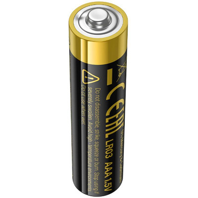 Батарейки Hoco JA2 AAA (LR03) Alkaline 10 pcs Black