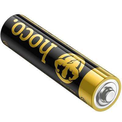Батарейки Hoco JA2 AAA (LR03) Alkaline 10 pcs Black