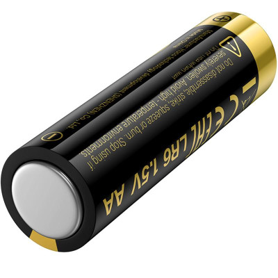 Батарейки Hoco JA1A AA (LR6) Alkaline 2 pcs Black