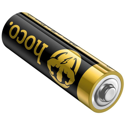 Батарейки Hoco JA1A AA (LR6) Alkaline 2 pcs Black