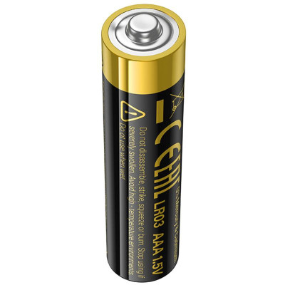Батарейки Hoco JA2B AAA (LR03) Alkaline 4 pcs Black