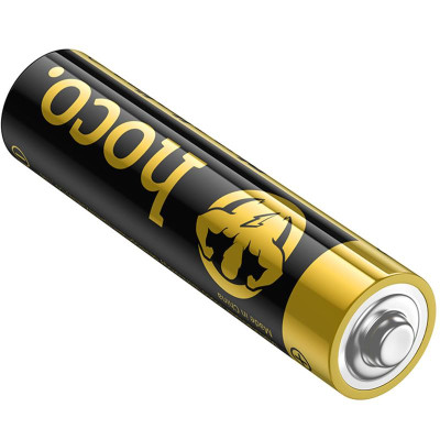 Батарейки Hoco JA2A AAA (LR03) Alkaline 2 pcs Black