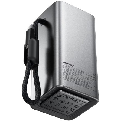 Портативний ЗП Power Bank Acefast M33 100W 20000 mAh Metal gray Портативний ЗП Power Bank Acefast M33 100W 20000 mAh Metal gray