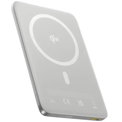 Портативний ЗП Power Bank Baseus PicoGo AM41 Ultra-Slim 27W c БЗП 10000 mAh (E0027200) Natural Titanium
