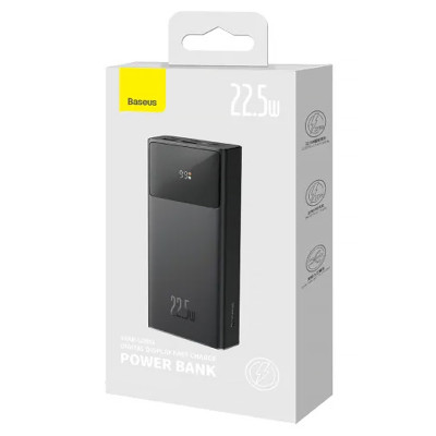 Портативний ЗП Power Bank Baseus Star-Lord PD22.5W 10000 mAh (PPXJ10) Black Портативний ЗП Power Bank Baseus Star-Lord PD22.5W 10000 mAh (PPXJ10) Black