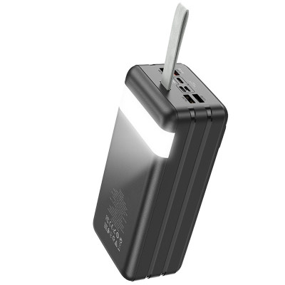 Портативний ЗП Power Bank Hoco J86B Electric 22.5W+PD20W 60000 mAh Чорний