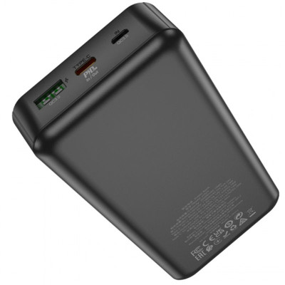 Портативний ЗП Power Bank Hoco J102A Cool figure PD20W+QC3.0 20000 mAh Black