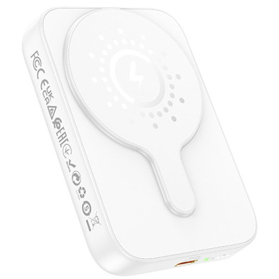 Портативний ЗП Power Bank Hoco J117A Esteem PD20W з БЗП 10000 mAh White