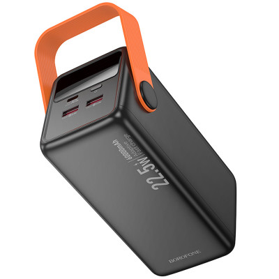 Портативний ЗП Power Bank Borofone BJ66B Magnifico 22.5W+PD20W 60000 mAh Black