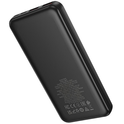 Портативний ЗП Power Bank Borofone BJ80 Clever 22.5W+PD20W 10000 mAh Black