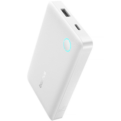 Портативний ЗП Power Bank Baseus EnerFill FP11 15W 10000 mAh (P1008210C213) White