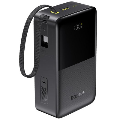 Портативний ЗП Power Bank Baseus EnerFill FC51 Bipow2 Pro 22.5W 30000mAh (E0028100) Black