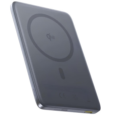 Портативний ЗП Power Bank Baseus PicoGo AM41 Ultra-Slim 27W c БЗП 10000 mAh (E0027200) Gray