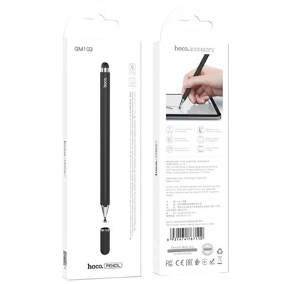 Стілус Hoco GM103 Universal Capacitive Pen Чорний Стілус Hoco GM103 Universal Capacitive Pen Чорний