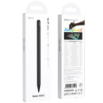 Стілус Hoco GM113 Active capacitice pen for iPad Black Стілус Hoco GM113 Active capacitice pen for iPad Black