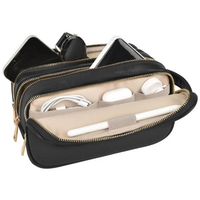 Сумка WIWU Salem Pouch LUX Black Сумка WIWU Salem Pouch LUX Black