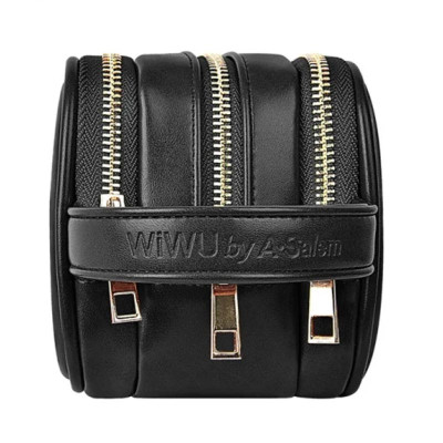 Сумка WIWU Salem Pouch LUX Black Сумка WIWU Salem Pouch LUX Black