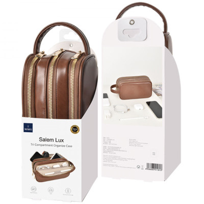 Сумка WIWU Salem Pouch LUX Brown Сумка WIWU Salem Pouch LUX Brown