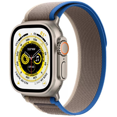 Ремінець Hoco WA14 Original series для Apple watch (38/40/41mm) Blue with Gray