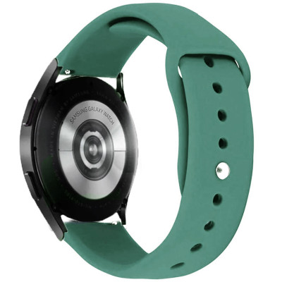 Силіконовий ремінець Sport для Smart Watch 20mm Зелений / Cactus