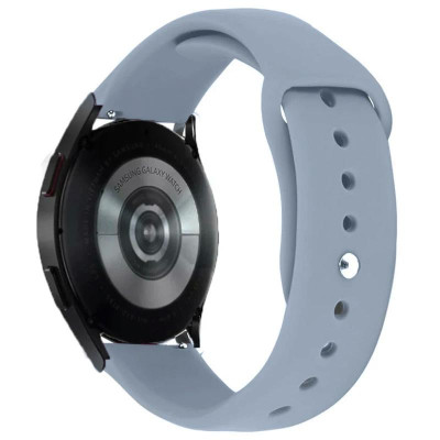 Силіконовий ремінець Sport для Smart Watch 22mm Сірий / Light Grey