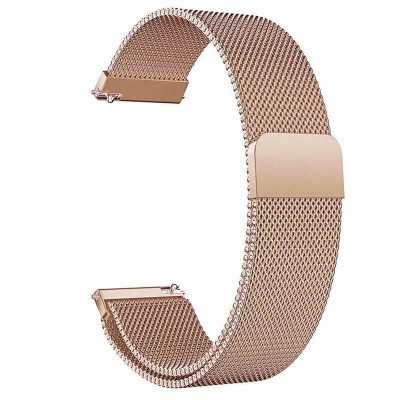 Ремінець Milanese Loop для Smart Watch 20mm Rose Gold