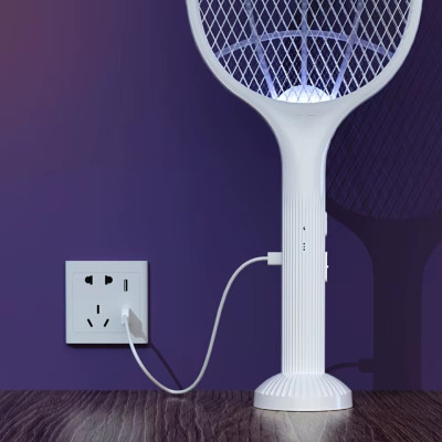 Пастка для комах з UV підсвічуванням D-890 250mAh White Пастка для комах з UV підсвічуванням D-890 250mAh White
